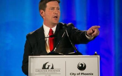 Phoenix Mayor Greg Stanton praises CO+HOOTS in address