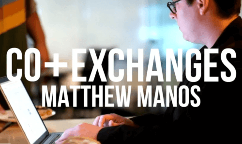 Video: Matthew Manos, CO+HOOTS Foundation’s First CO+EXCHANGER