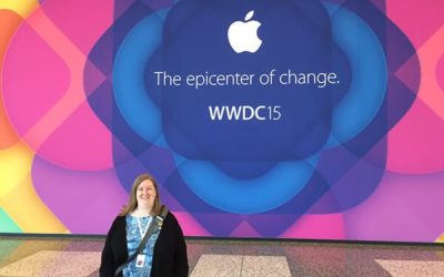 CO+HOOTS member Amelia Boli searches for unicorns at WWDC (Apple’s Worldwide Developers Conference) in San Francisco