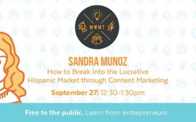 3 Reasons to Join Us on Sept. 27 For Our MWMT with Sandra Munoz